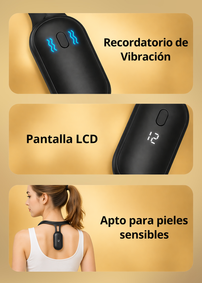 Corrector de postura invisible inteligente